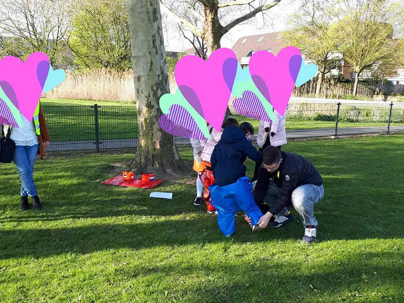 Accent Capelle helpt ’t Baken bij de Koningsspelen