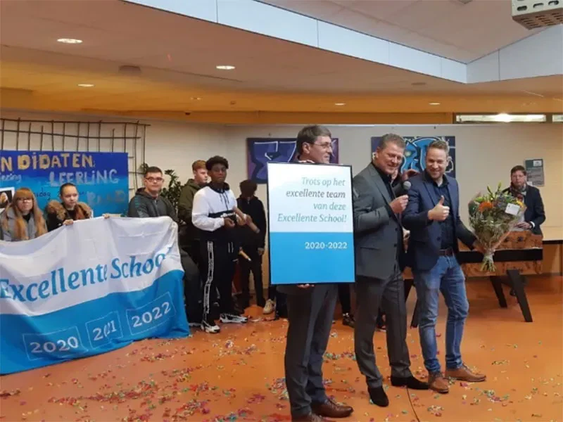 Voor de tweede keer excellente school!