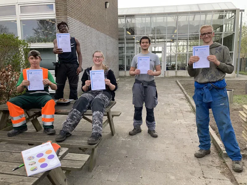 SVA1-Werken in het Groen behaald op Accent Hoogvliet