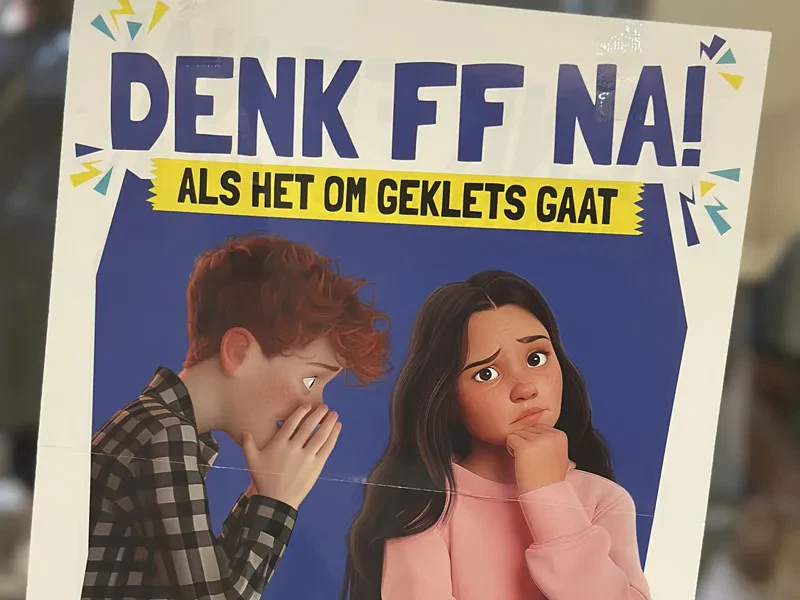 Week Tegen Pesten: ‘Denk ff na!’